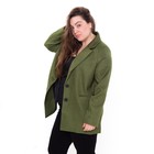 Пиджак женский, цвет зелёный, гусиная лапка, размер 52 - Фото 2