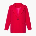 Пиджак женский, цвет фуксия, размер 50 - фото 321338894