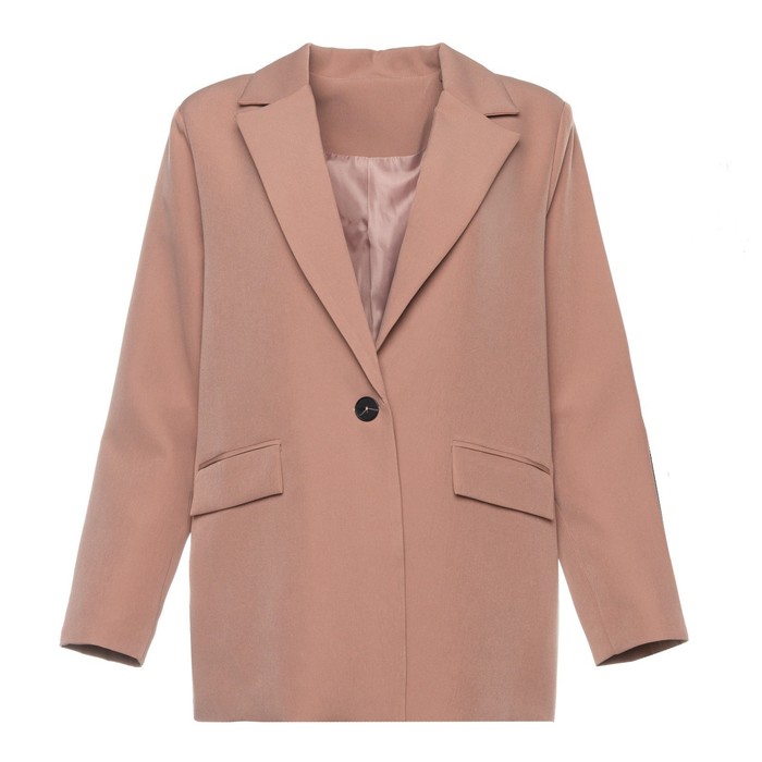 Пиджак женский, цвет бежевый, размер 52 54318