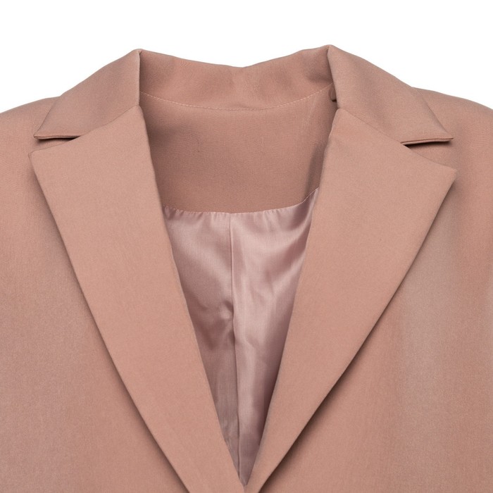 Пиджак женский, цвет бежевый, размер 52 54318