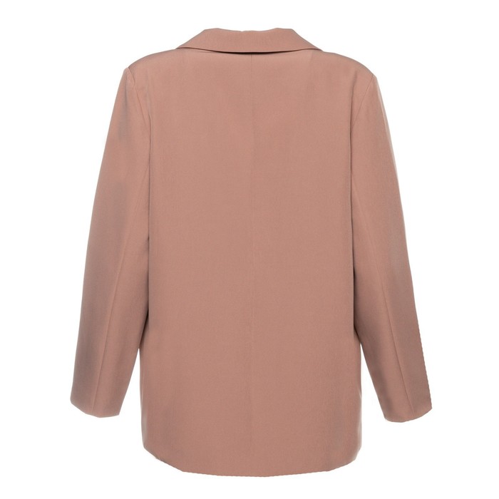 Пиджак женский, цвет бежевый, размер 52 54318