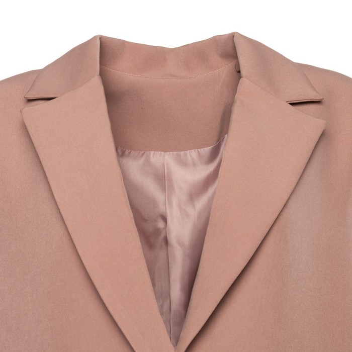 Пиджак женский, цвет бежевый, размер 54 54319