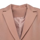 Жакет женский, цвет бежевый, размер 56 - фото 804843376