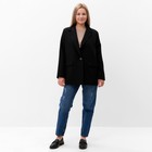 Пиджак женский, цвет черный, размер 56 7880971