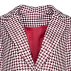 Пиджак женский, цвет розовый, гусиная лапка, размер 52 - Фото 10