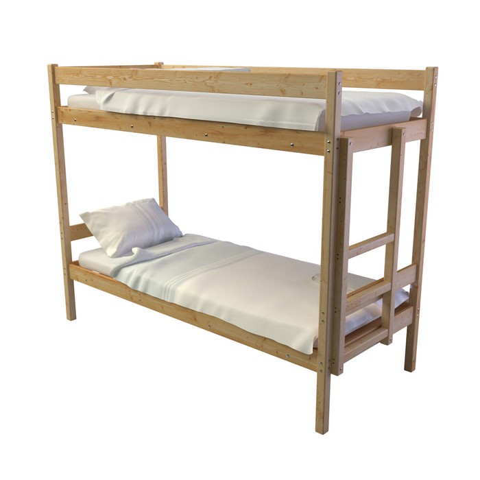 Двухъярусная кровать «Дюна», 70 × 160 см, массив сосны - фото 1908906299