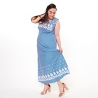 Сарафан женский, цвет голубой, размер 50 - фото 43724263