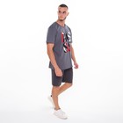 Шорты мужские, цвет антрацит, размер 56 7861538