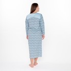 Ночная сорочка женская, цвет голубой, размер 58 7861569