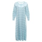 Ночная сорочка женская, цвет голубой, размер 58 7861569