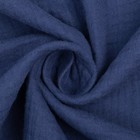 Пелёнка муслиновая Крошка Я "Blue", 130х100см, 100% хлопок - Фото 3
