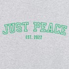 Футболка женская MIST Peace р. S-M, серый - Фото 9