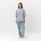 Футболка женская MIST Peace р. L-XL, серый - фото 804843725