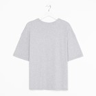 Футболка женская MIST Peace р. L-XL, серый - фото 804843735