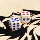 Настольная игра 2 в 1 "Волк": нарды, шашки, доска 40 х 40 см - фото 24497824