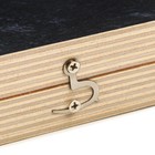 Настольная игра 2 в 1 "Волк": нарды, шашки, доска 40 х 40 см - фото 24497825