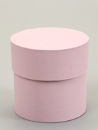 Набор круглых подарочных коробок 5 в 1 «Пыльная роза», 20×20×20 - 11×11×11 см см 7777045