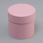 Набор круглых подарочных коробок 5 в 1 «Пыльная роза», 20×20×20 - 11×11×11 см см - Фото 6