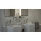 Полка Artwelle для ванной, с держателями, матовое стекло, цвет хром - Фото 3