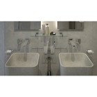 Полка Artwelle для ванной, с держателями, матовое стекло, цвет хром - Фото 5