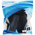 Плавки для плавания ONLYTOP, р. 52, цвет чёрный/серый/голубой - Фото 4