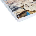 Альбом для рисования А4, 60 листов на гребне "Водопад", обложка мелованный картон, блок 100 г/м2 - фото 9867191
