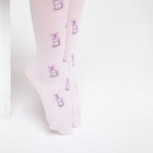 Колготки детские, цвет белый, рост 110-116 (5-6 лет) - фото 53694079