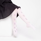 Колготки детские, цвет белый, рост 110-116 (5-6 лет) - фото 53694080