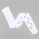 Колготки детские, цвет белый, рост 110-116 (5-6 лет) - фото 53694083