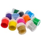 Гуашь 10 цветов + 2 цвета с блёстками по 20 мл  Смешарики - фото 24565942