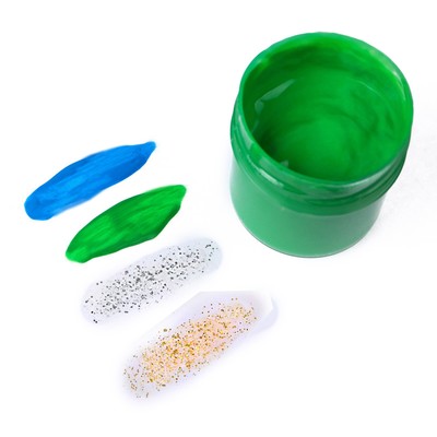 Гуашь 14 цветов, 2 цвета с блёстками, по, 20 мл Тачки