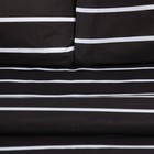 Постельное бельё Этель 1.5сп Black stripes 143х215 см,150х214 см, 70х70 см-2 шт, 100% хлопок,поплин - Фото 2