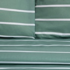 Постельное бельё Этель 1.5сп Mint stripes 143х215 см,150х214 см,70х70см-2 шт, 100% хлопок,поплин - Фото 2