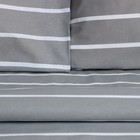 Постельное бельё 1.5-спальное «Этель» Gray stripes, поплин - Фото 7