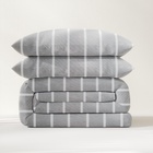 Постельное бельё 1.5-спальное «Этель» Gray stripes, поплин - Фото 5