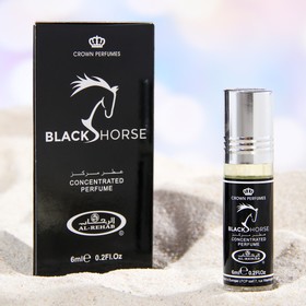 Масляные духи ролик унисекс Black Horse, 6 мл 7888284