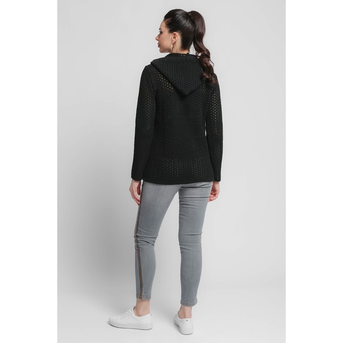 Жакет женский, размер 48, цвет черный 54346