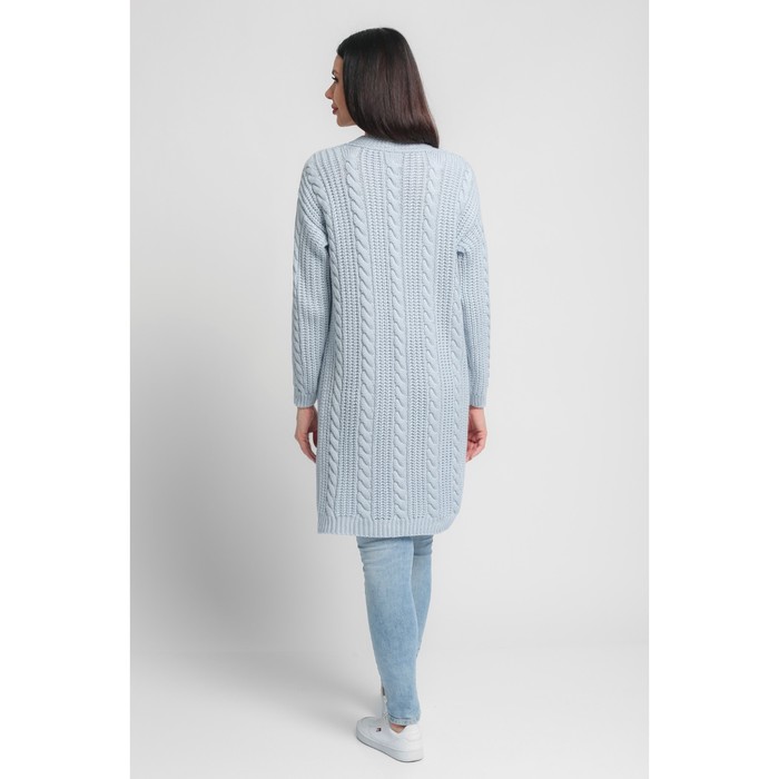 Кардиган женский, размер 42-44, цвет голубой 54349