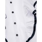 Блузка для девочки с рюшами, рост 134 см - Фото 4