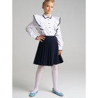 Блузка для девочки с рюшами, рост 146 см - фото 27791180