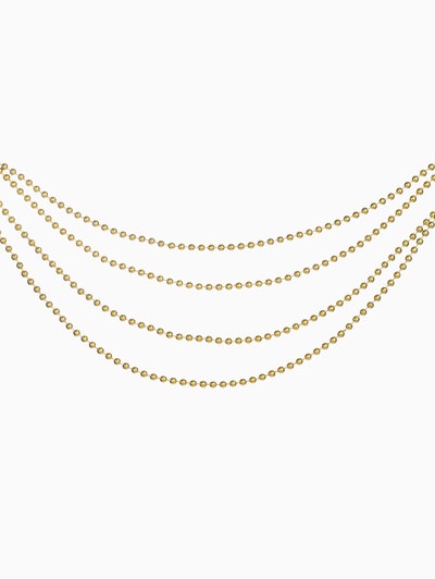 Бусы на ёлку «Шары», длина 2.7 м, d=5 мм, МИКС