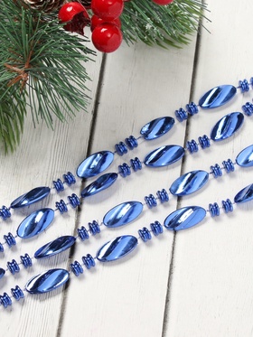 Бусы на ёлку «Волна», длина 2.7 м, МИКС