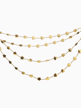 Бусы на ёлку «Звёзды», длина 2.7 м, МИКС