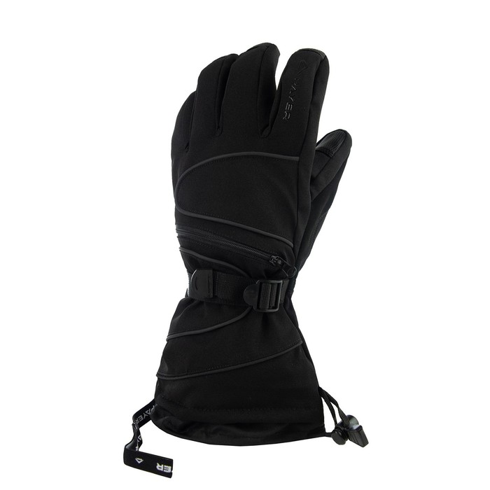 Перчатки зимние с утеплителем PAYER Thinsulate Viator Extrem, чёрный, р-р L - Фото 1