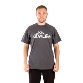 

Футболка GRAYLING Logo, хлопок, графит, р-р XL