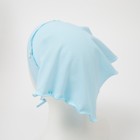 Косынка для девочки, цвет голубой, размер 44-46 - фото 41438327