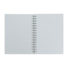 Записная книжка А6, 80 листов в клетку на гребне Mary Beth, обложка мелованный картон, выборочный двойной УФ-лак, блок офсет, МИКС - Фото 3