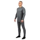 Термобелье мужское PAYER "DUO SKIN", трикотаж, серый, р-р 56-58 рост 170-176 - Фото 3