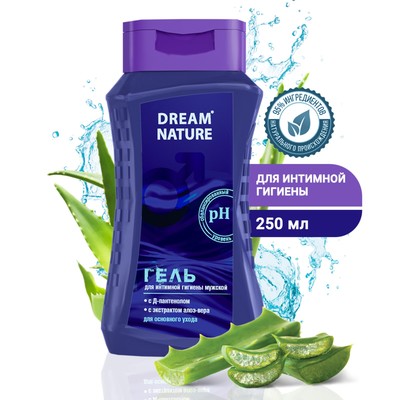 Мужской гель для интимной гигиены DREAM NATURE, 250 мл