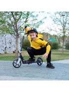 Самокат GRAFFITI, складной, колёса PU 200 мм, ABEC 7, цвет чёрный - Фото 16